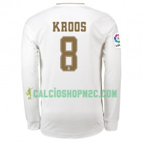 Real Madrid Toni Kroos 8 Maglia Prima 2019/2020 Manica Lunga